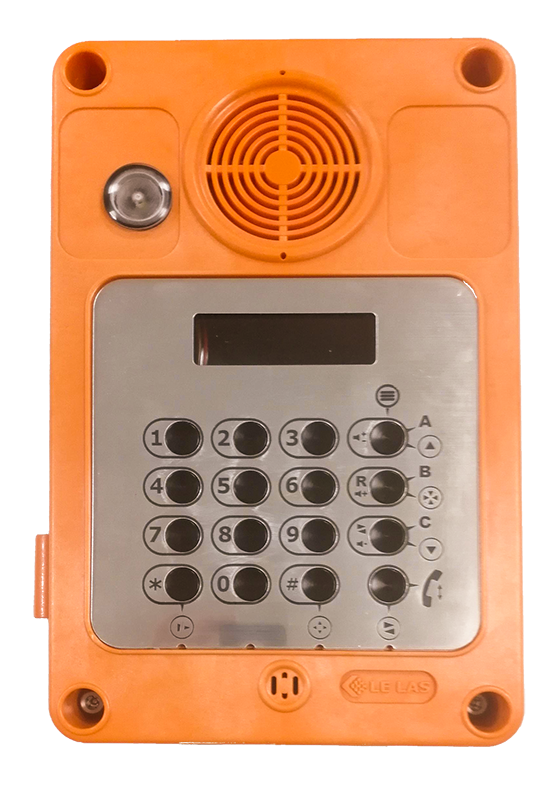 Téléphone industriel composite